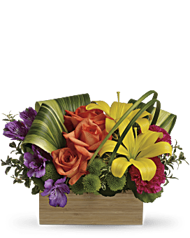 Teleflora's Shades Of Brilliance Bouquet